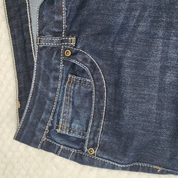 OSO WOMENS CAPRI JEANS SIZE 14 DARK BLUE COLOR - Picture 5 of 12